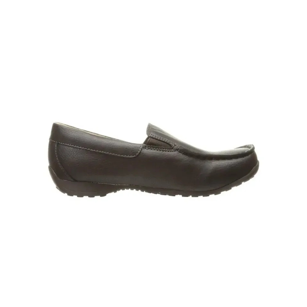 The Children's Place Boys Slip On Loafer Faux Suede Dress Shoe (Size 4 Big Kids)